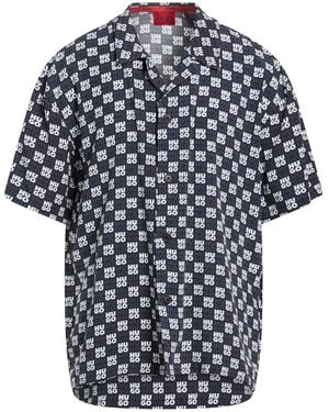 HUGO Shirt Viscose - Blue
