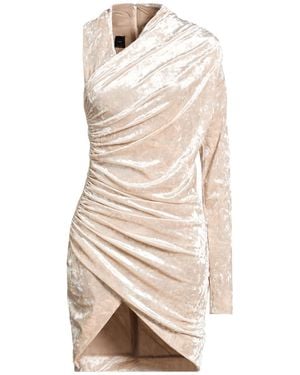 Pinko Mini Dress Polyester, Elastane - Natural