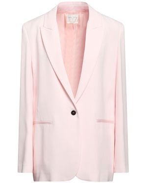 forte_forte Light Blazer Acetate, Viscose - Pink