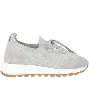 Fabiano Ricci Light Trainers Textile Fibres, Leather - White