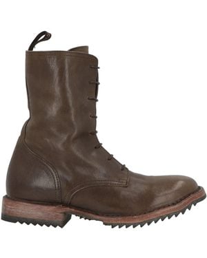 Moma Khaki Ankle Boots Leather - Brown
