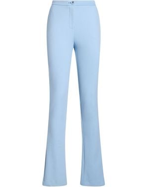 Blugirl Blumarine Sky Trousers Polyamide, Viscose, Elastane - Blue