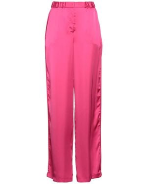 SIMONA CORSELLINI Trousers Polyester - Pink