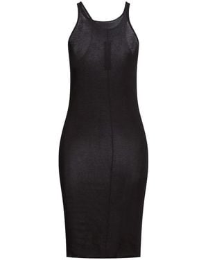 Rick Owens Mini Dress Cotton - Black