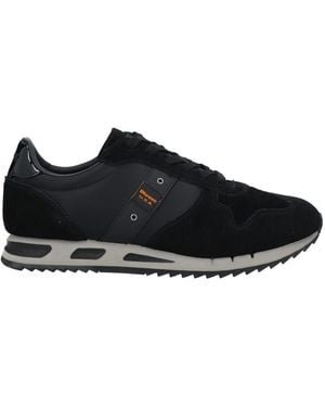 Blauer Sneakers - Schwarz