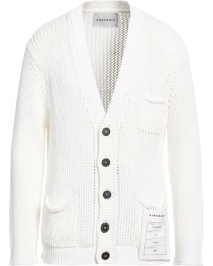 Amaranto Cardigan Cotton, Polyester - White