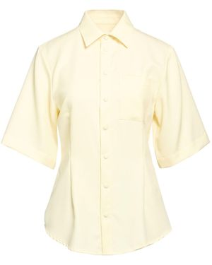 Ami Paris Shirt Virgin Wool - Natural
