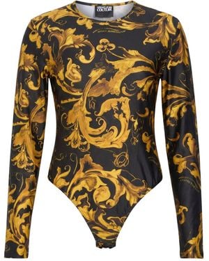 Versace Jeans Couture Bodysuit Polyester, Elastane - Black