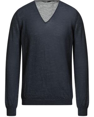 Ermanno Scervino Jumper Alpaca Wool, Wool, Polyamide - Blue