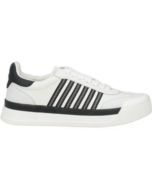 DSquared² Logo Jersey Sneakers - Multicolor