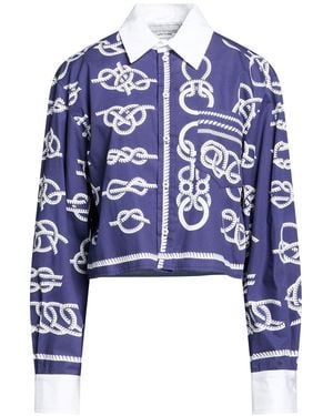 Forte Bright Shirt Cotton - Blue