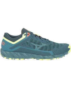 Mizuno Wave Ibuki Trainers Textile Fibres, Synthetic Material - Blue