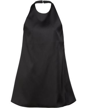 ViCOLO Mini Dress Polyester, Elastane - Black