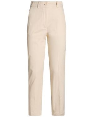 Momoní Ivory Pants Cotton, Elastane - Natural