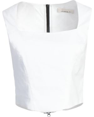 Liviana Conti Top Cotton, Polyamide, Elastane - White