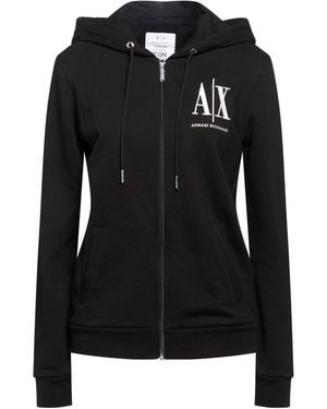 ARMANI EXCHANGE Sweatshirt Cotton - Black