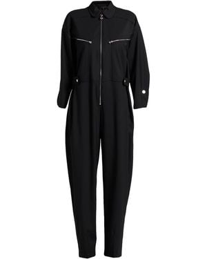 Maje Jumpsuit Polyester, Viscose, Elastane - Black