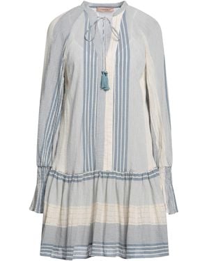 Twinset Mini Dress Cotton, Polyester, Elastane, Viscose - Gray