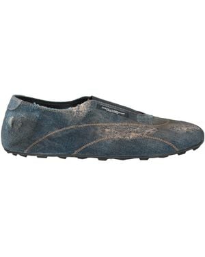 Dolce & Gabbana Loafers Textile Fibres - Grey