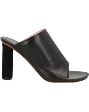 Proenza Schouler Sandals Leather - Black
