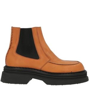 THE ANTIPODE Tan Ankle Boots Leather - Brown
