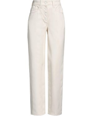 Sunnei Pantaloni Jeans - Bianco