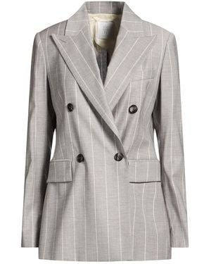 Eleventy Blazer Wool, Viscose, Elastane - Grey