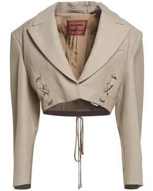 Marella Stella Maxwell X Blazer Virgin Wool, Viscose - Natural