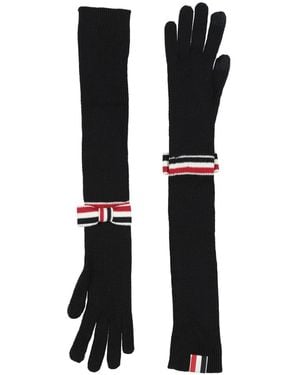 Thom Browne Gloves - Black