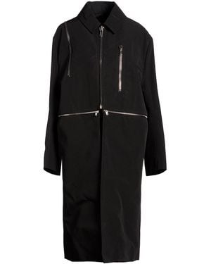 Rick Owens Overcoat & Trench Coat Polyester, Cotton - Black