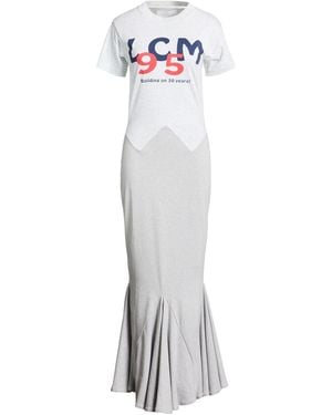 Conner Ives Maxi Dress Cotton, Polyester, Elastane - White