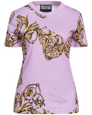 Versace Jeans Couture T-Shirt Cotton - Purple