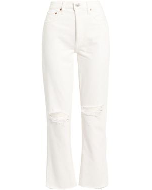 RE/DONE Jeans Cotton - White