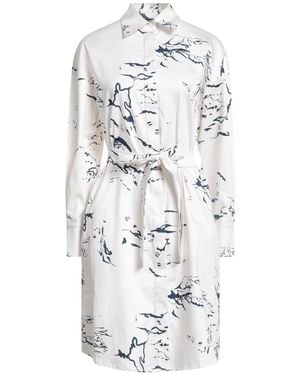 Alpha Studio Mini Dress - White