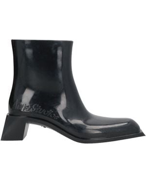 Acne Studios Ankle Boots Rubber - Black