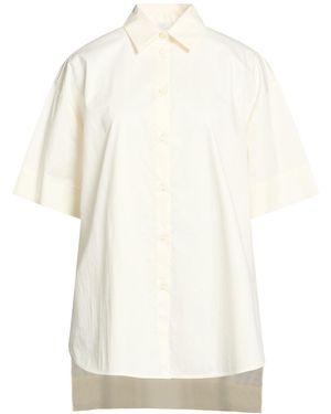 Peserico Easy Shirt Cotton, Elastane - White
