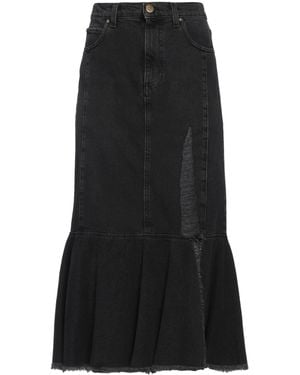 Pinko Denim Skirt - Black