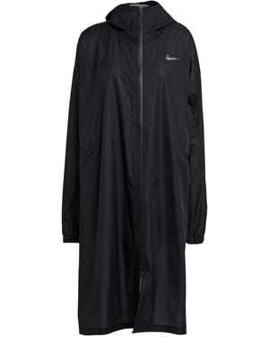 Nike Overcoat & Trench Coat Nylon - Black