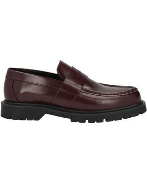 Cerruti 1881 Burgundy Loafers Cow Leather - Brown