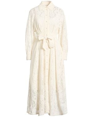 Zimmermann Vestido Midi - Blanco