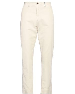 Harmont & Blaine Ivory Pants Cotton, Elastane - Natural