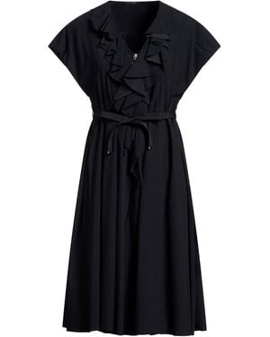 High Midi Dress - Black