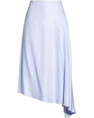 Peserico Midi Skirt Viscose, Linen - Blue