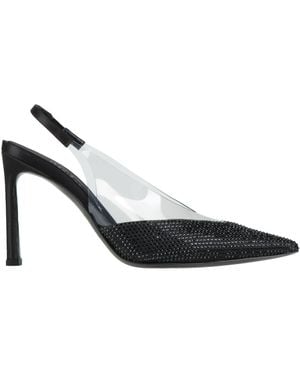 Evangelie Smyrniotaki x Sergio Rossi Court Shoes - Black