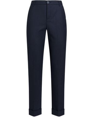 Xandres Trousers Wool, Polyester, Elastane - Blue