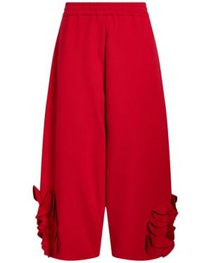 MEIMEIJ Trousers Viscose, Polyamide, Elastane - Red