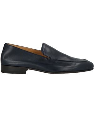 Testoni Loafers Leather - Blue