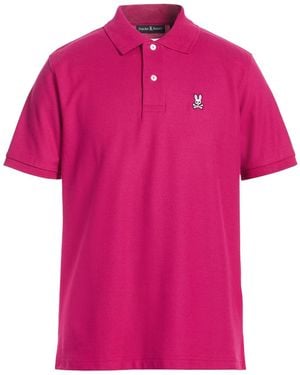 Psycho Bunny Polo Shirt Pima Cotton - Pink
