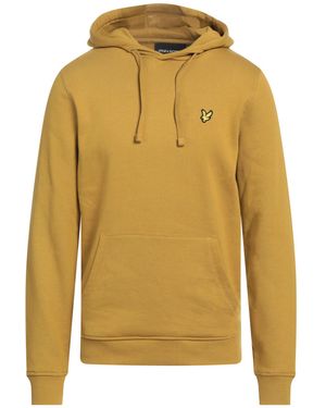 Lyle & Scott Mustard Sweatshirt Cotton - Yellow