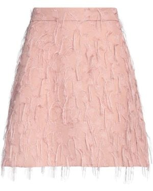 Siste's Capsule Blush Mini Skirt Polyester - Pink